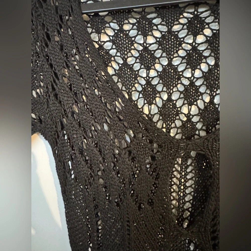 Crochet maxi dress